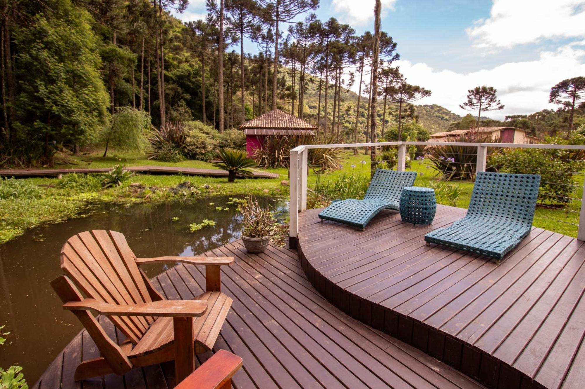 Pousada Jardim Do Buda - Cafe E Piscina Hotel Urubici Kültér fotó